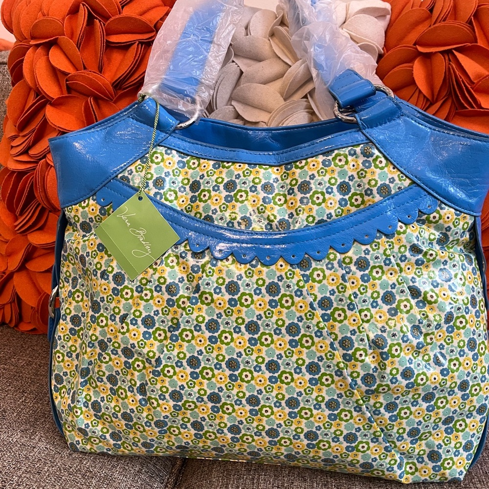 ❣️🆕Vera Bradley English Meadow Bridge Tote❣️ - Picture 6 of 12
